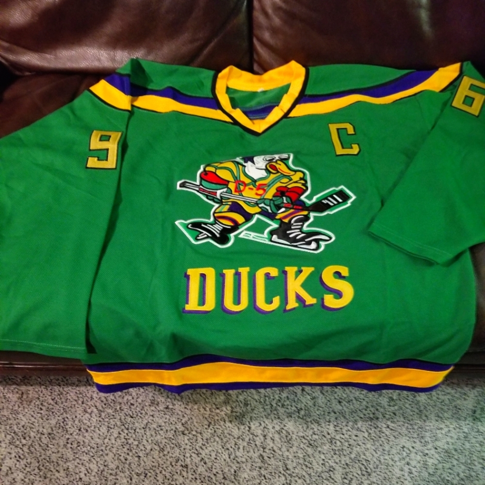 Hockey Jersey Mighty Ducks Charlie Conway